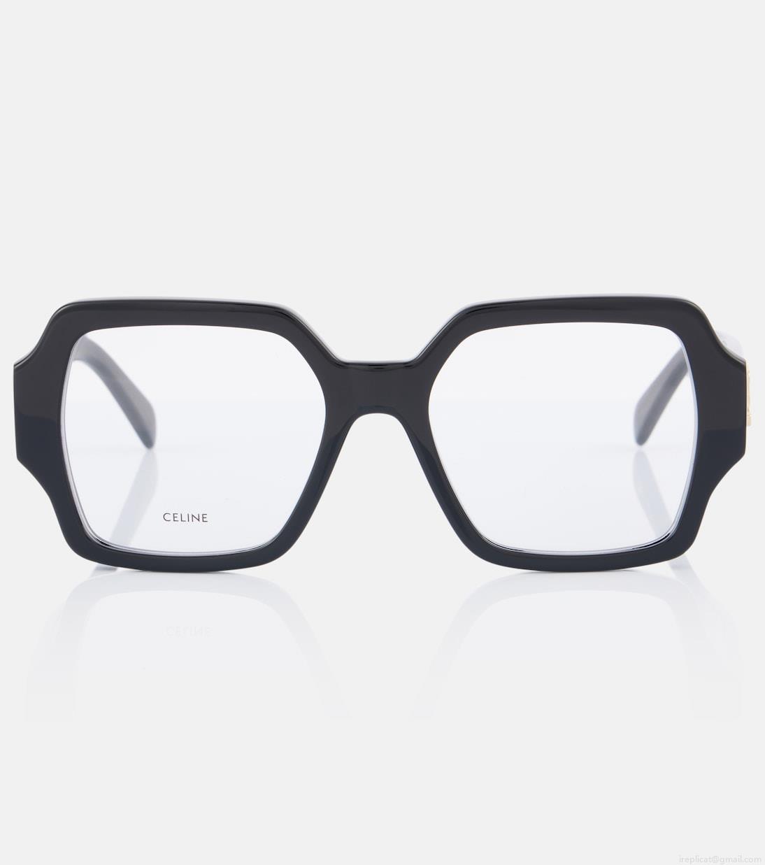 Celine EyewearTriomphe square glasses Celine EyewearTriomphe square glasses