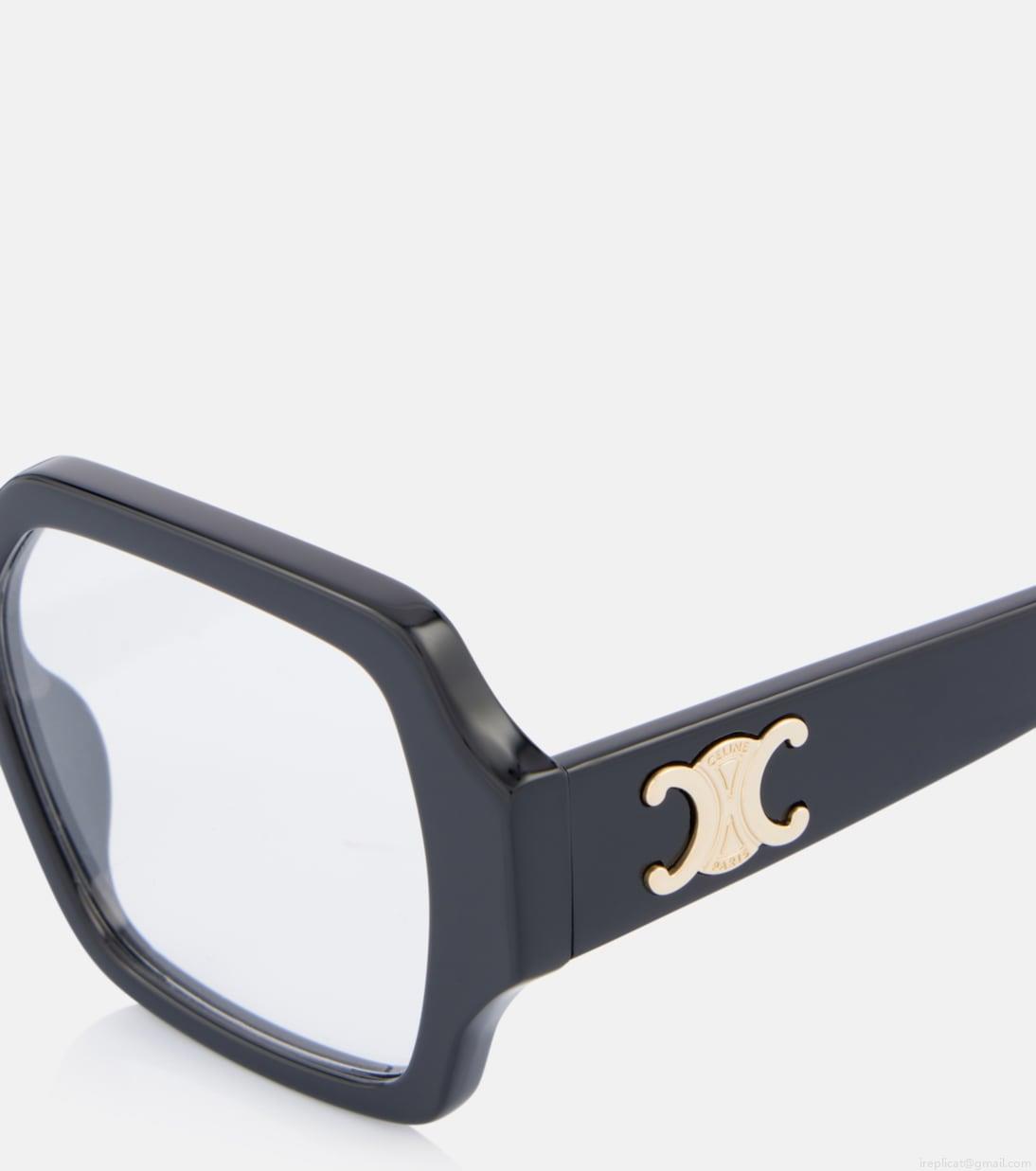Celine EyewearTriomphe square glasses Celine EyewearTriomphe square glasses