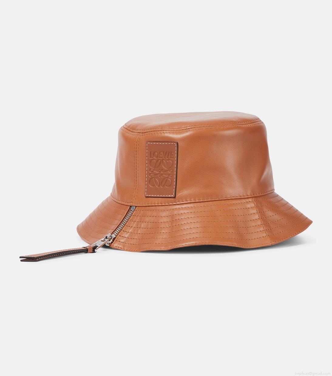 LoeweAnagram leather bucket hat LoeweAnagram leather bucket hat