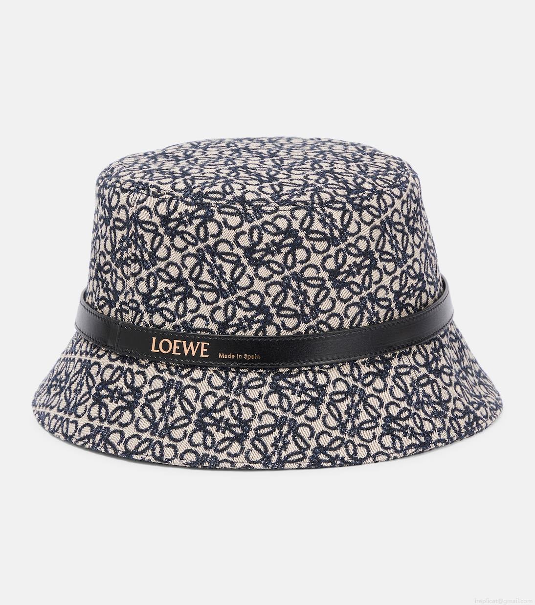 LoeweAnagram cotton bucket hat LoeweAnagram cotton bucket hat