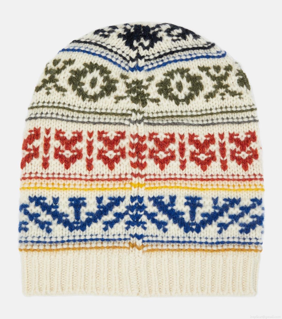 Loro PianaBernina jacquard cashmere beanie Loro PianaBernina jacquard cashmere beanie
