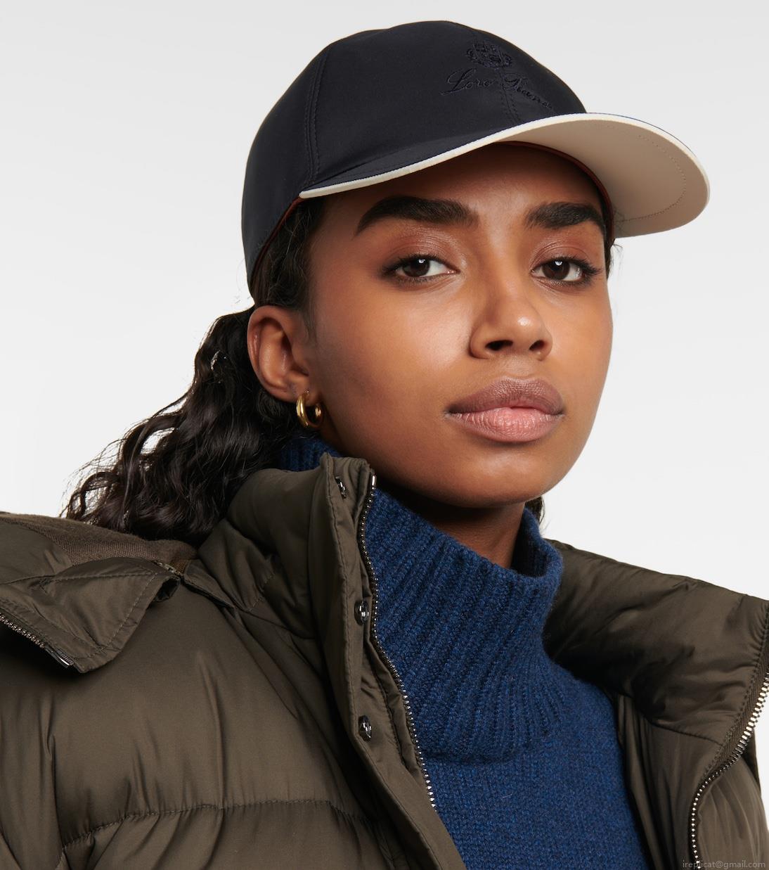 Loro PianaLogo baseball cap