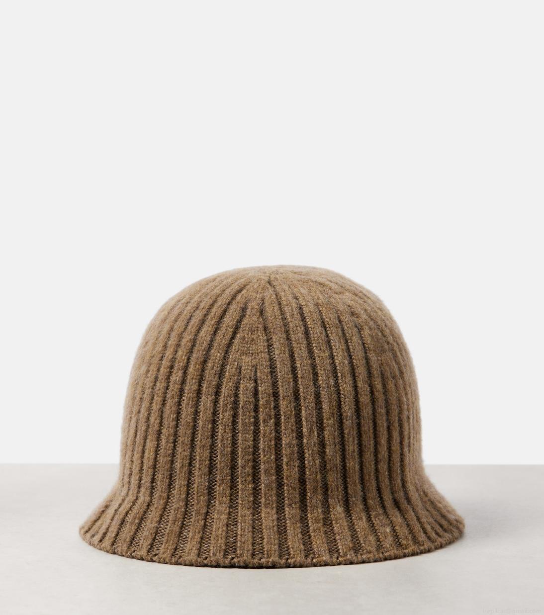 Loro PianaRibbed-knit cashmere-blend hat Loro PianaRibbed-knit cashmere-blend hat