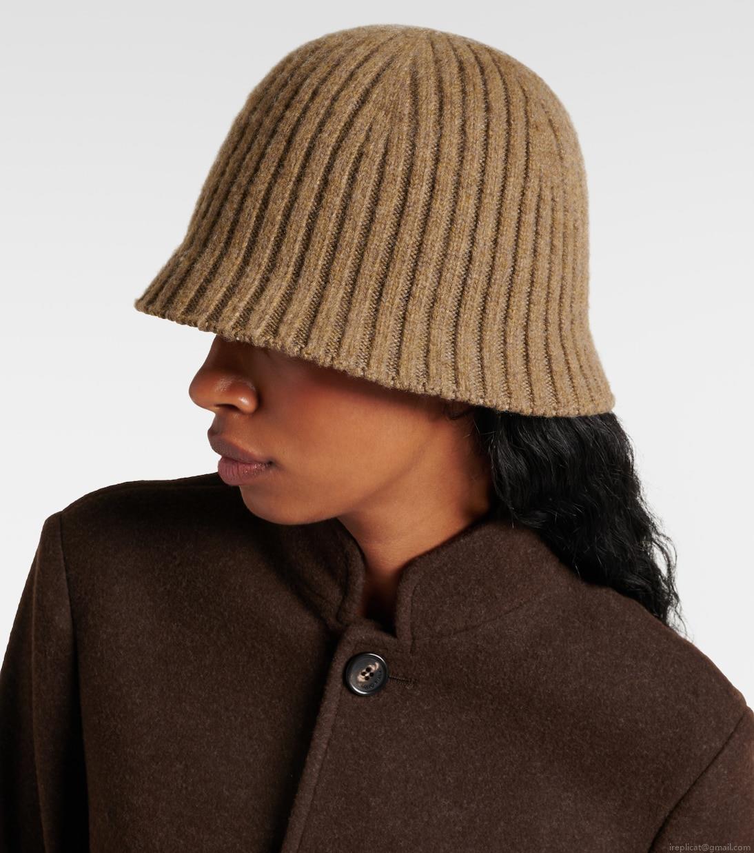 Loro PianaRibbed-knit cashmere-blend hat Loro PianaRibbed-knit cashmere-blend hat