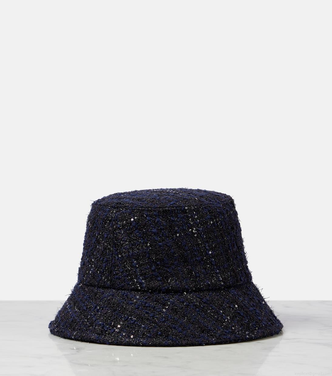 ValentinoVLogo Signature tweed bucket hat ValentinoVLogo Signature tweed bucket hat