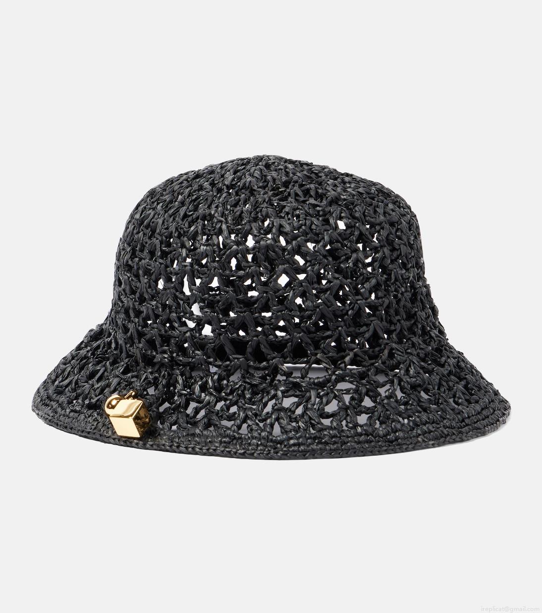 JacquemusLe Bob Spiaggia raffia bucket hat JacquemusLe Bob Spiaggia raffia bucket hat