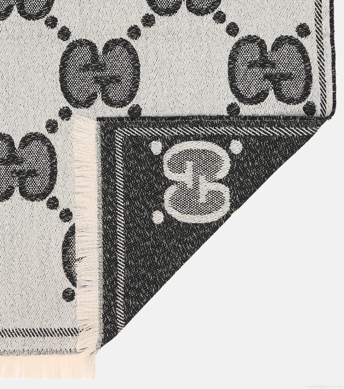 GucciGG jacquard wool scarf GucciGG jacquard wool scarf