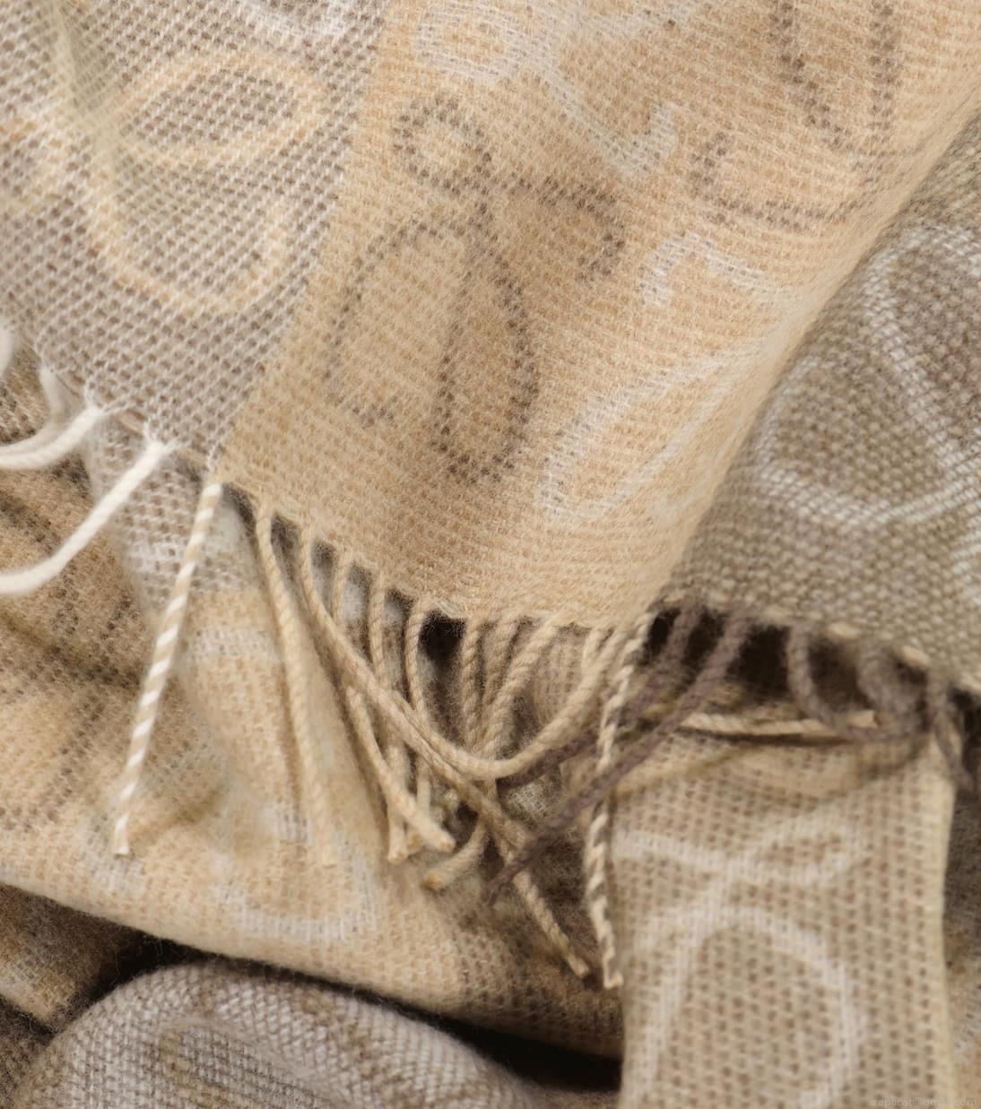 LoeweAnagram wool and cashmere scarf LoeweAnagram wool and cashmere scarf