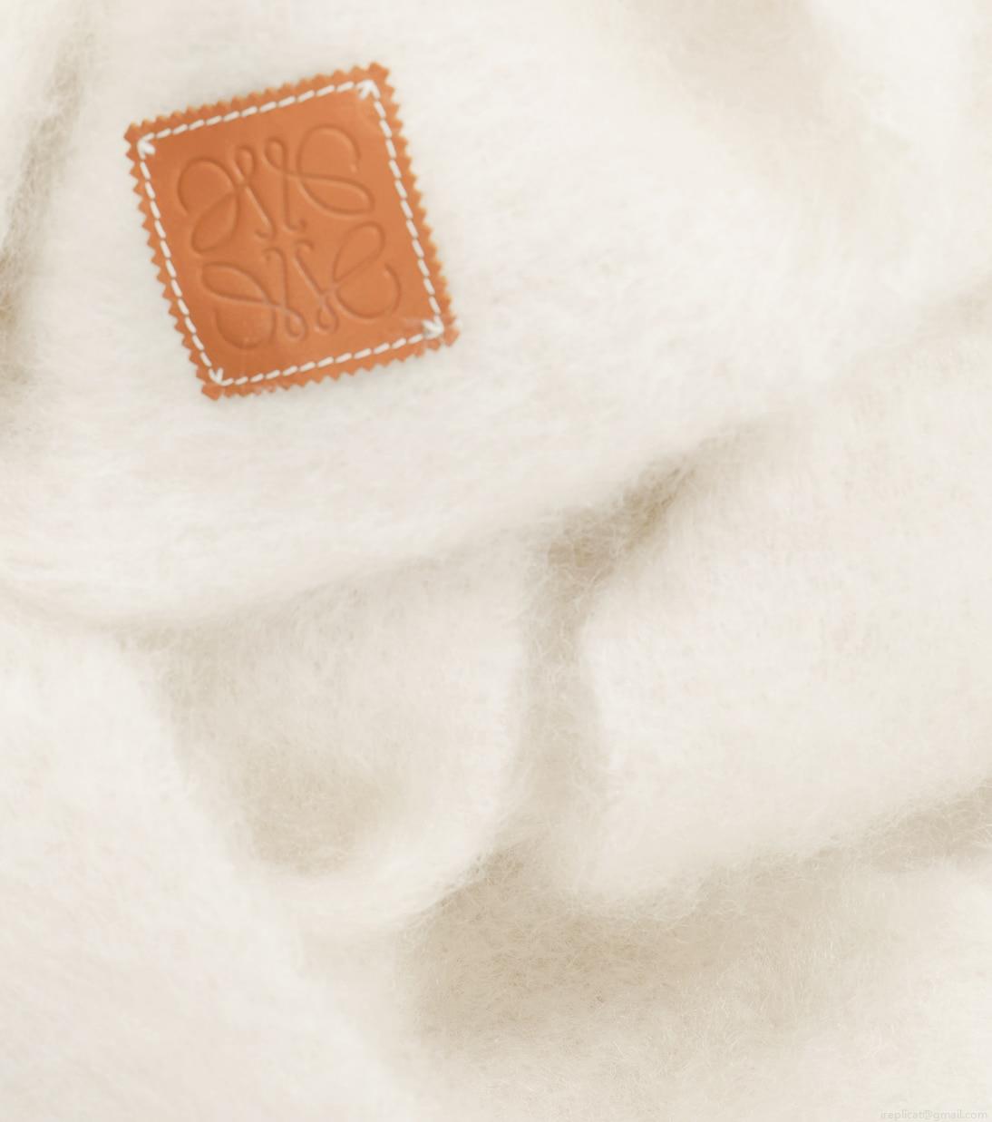 LoeweMohair and wool-blend scarf LoeweMohair and wool-blend scarf