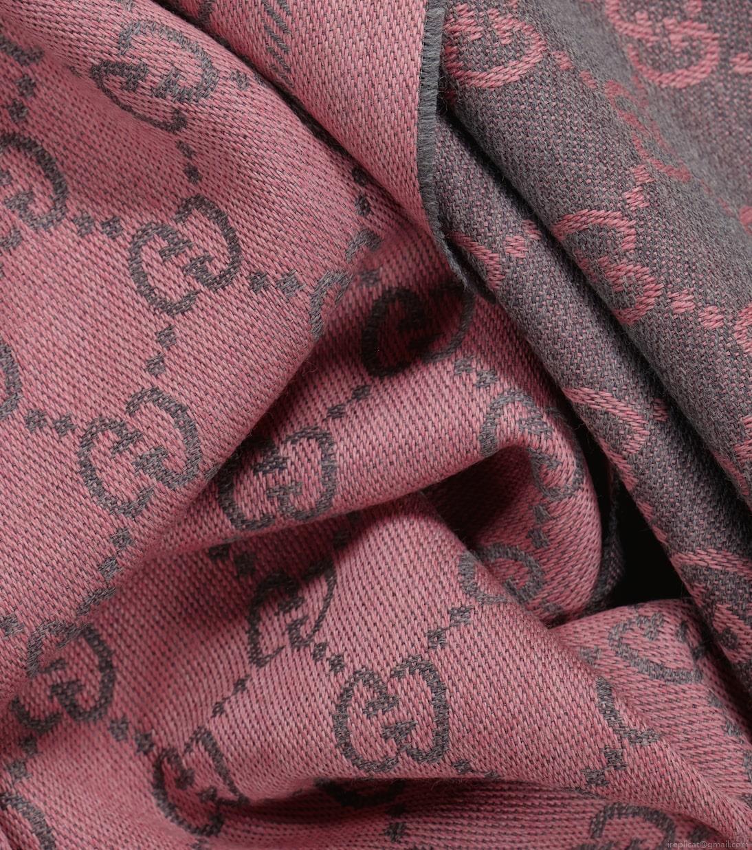 GucciGG wool jacquard scarf GucciGG wool jacquard scarf
