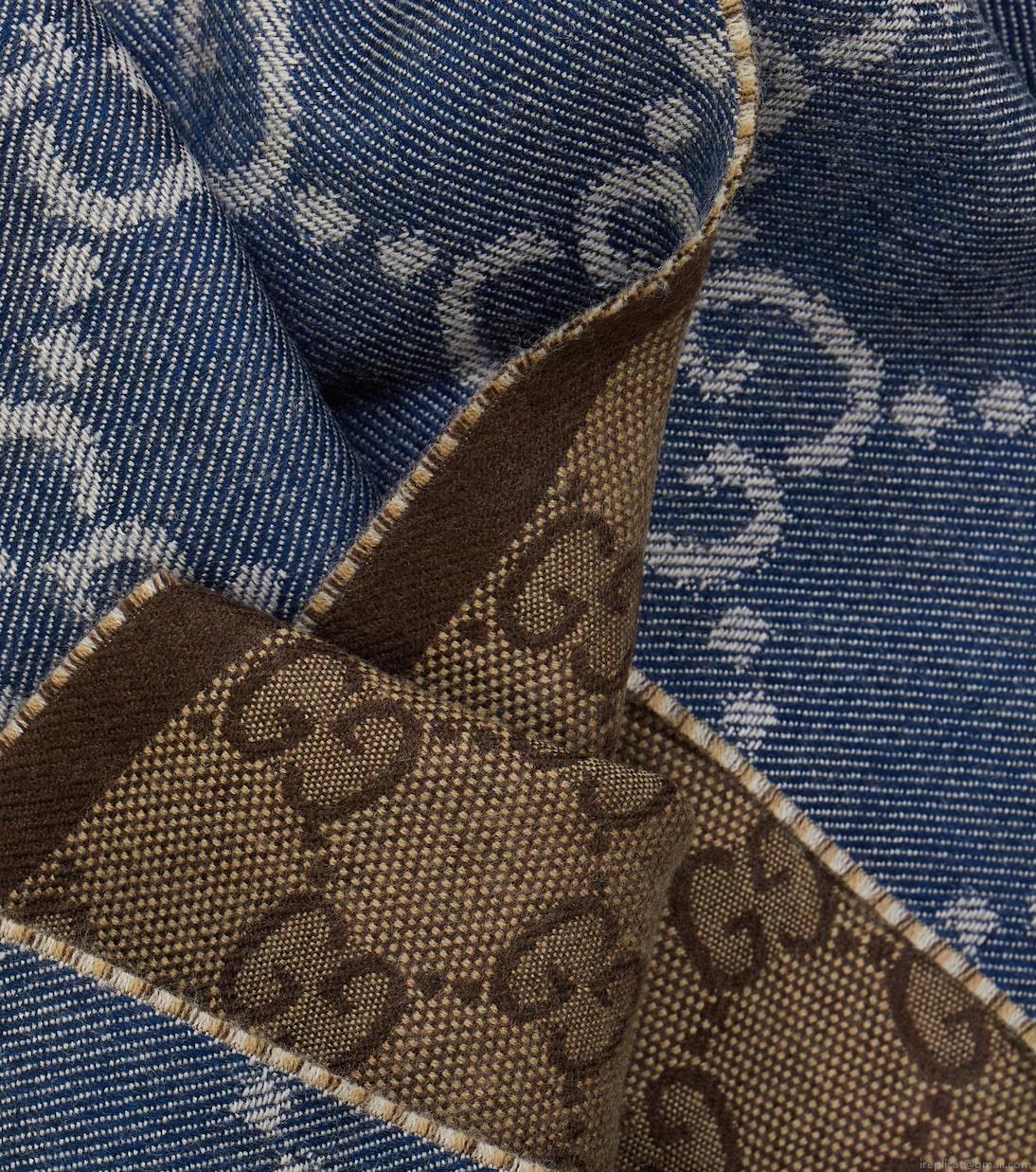 GucciGG jacquard wool scarf GucciGG jacquard wool scarf
