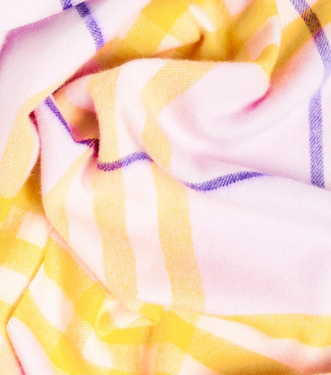 BurberryChecked wool scarf