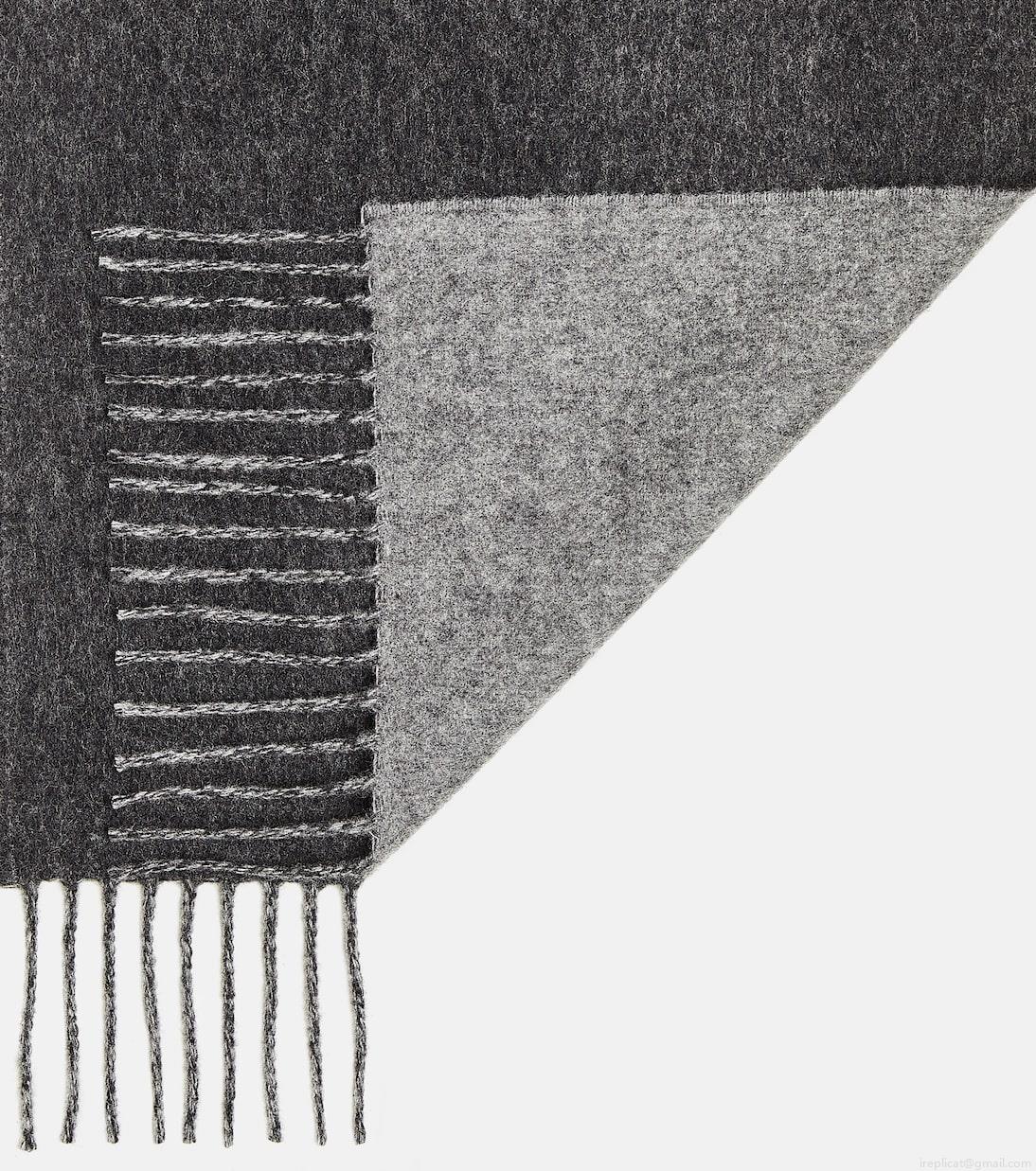 LoeweAnagram wool and cashmere scarf LoeweAnagram wool and cashmere scarf