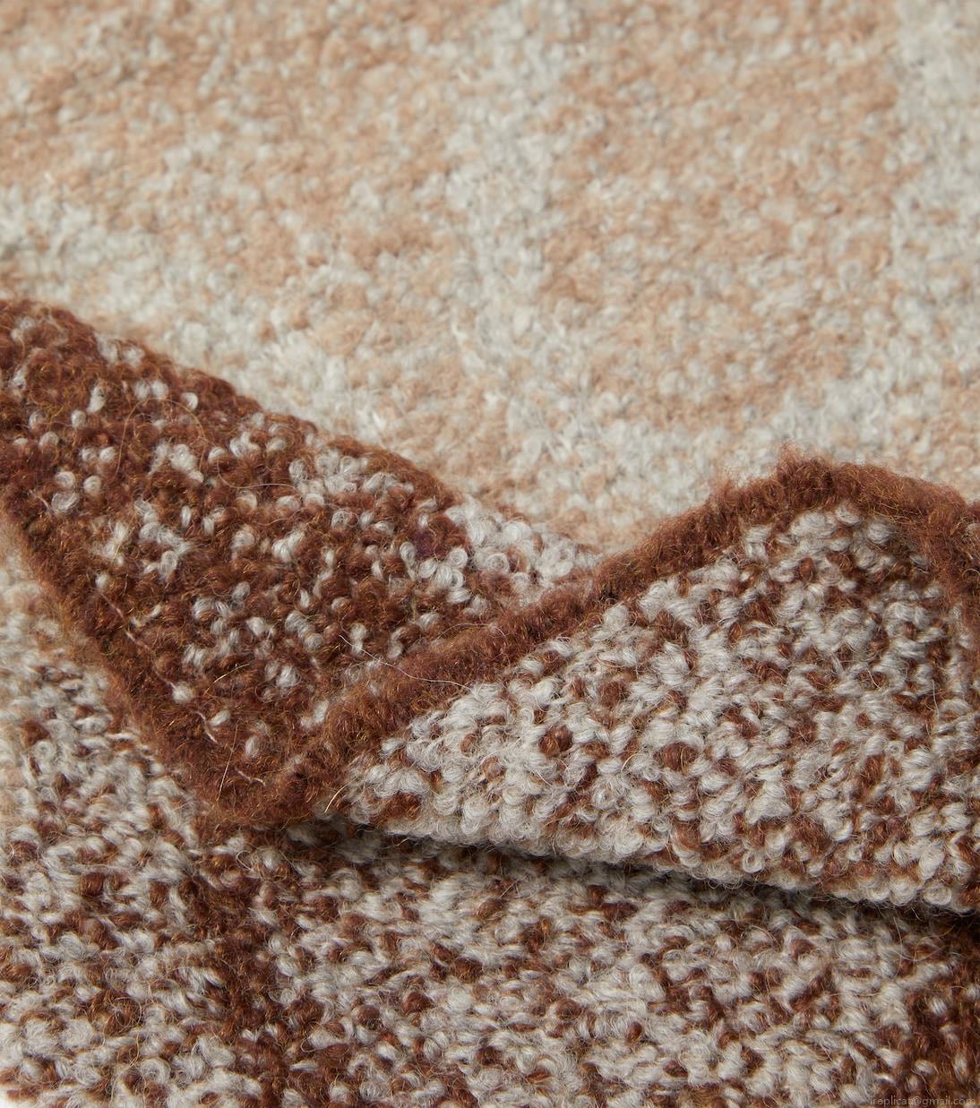 LoeweAnagram alpaca and wool-blend scarf LoeweAnagram alpaca and wool-blend scarf