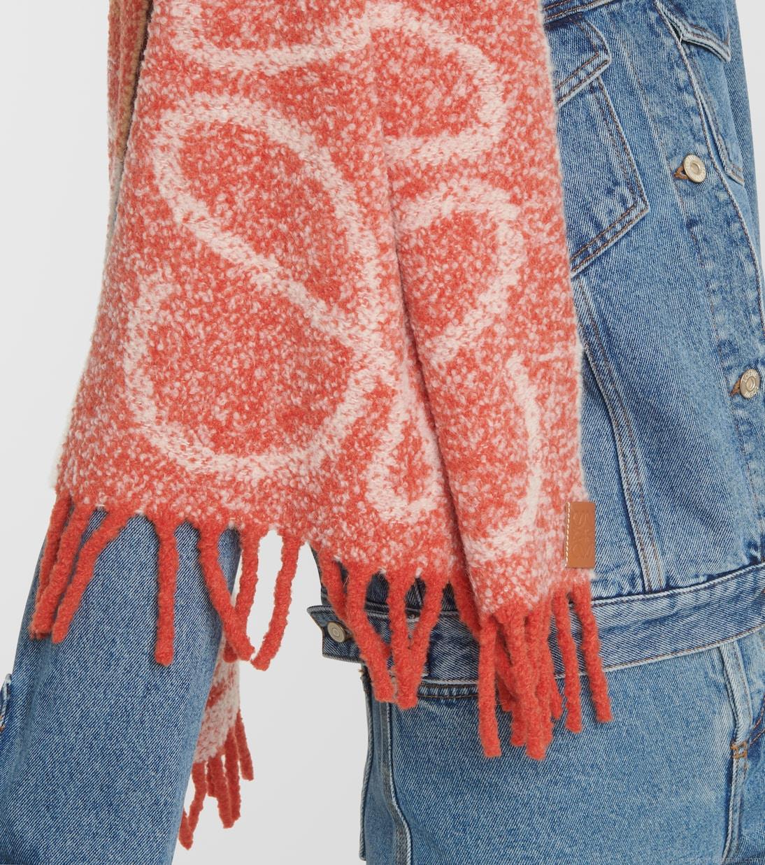 LoeweAnagram alpaca-blend scarf LoeweAnagram alpaca-blend scarf