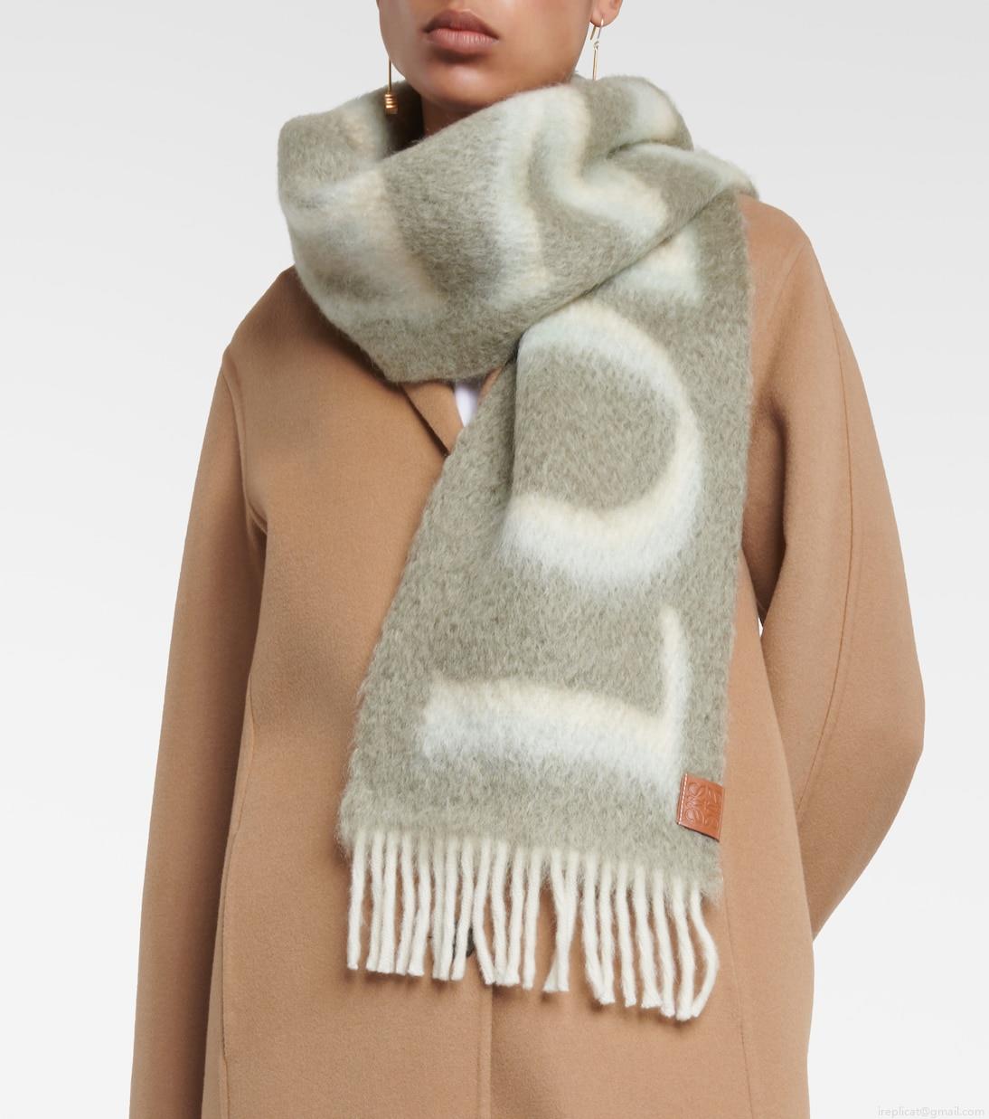 LoeweAnagram scarf LoeweAnagram scarf