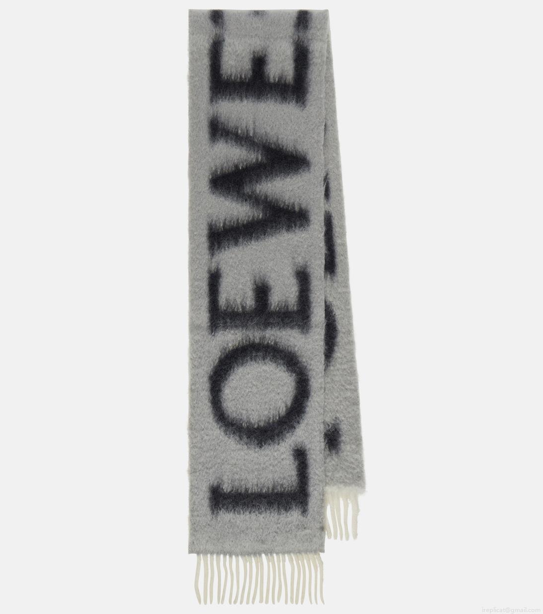 LoeweAnagram scarf LoeweAnagram scarf