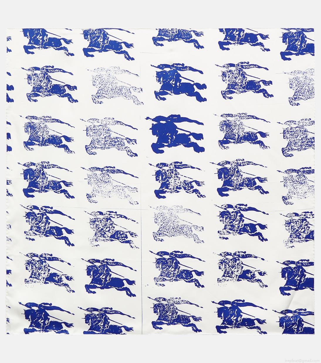 BurberryPrinted silk scarf BurberryPrinted silk scarf