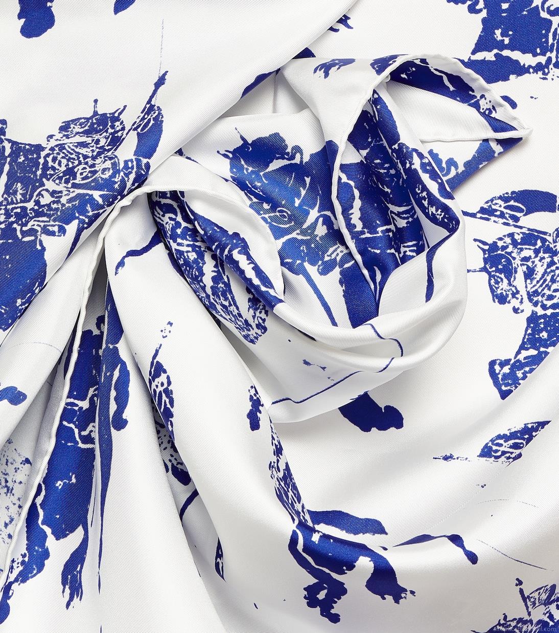 BurberryPrinted silk scarf BurberryPrinted silk scarf