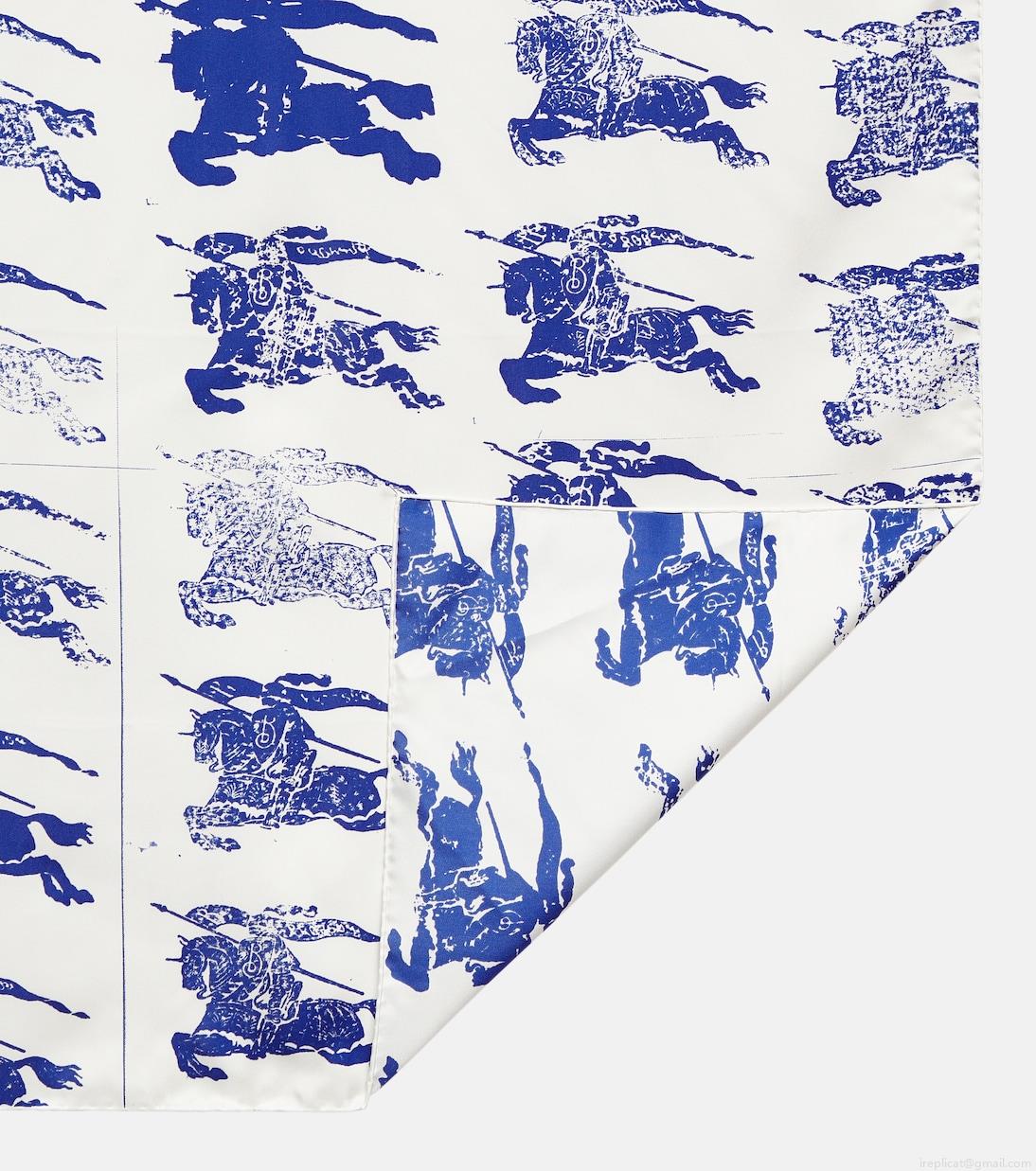 BurberryPrinted silk scarf BurberryPrinted silk scarf