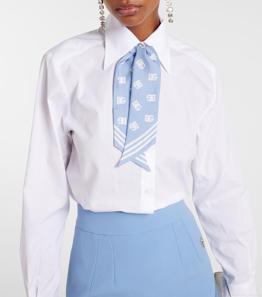 Dolce&GabbanaDG silk twill scarf Dolce&GabbanaDG silk twill scarf