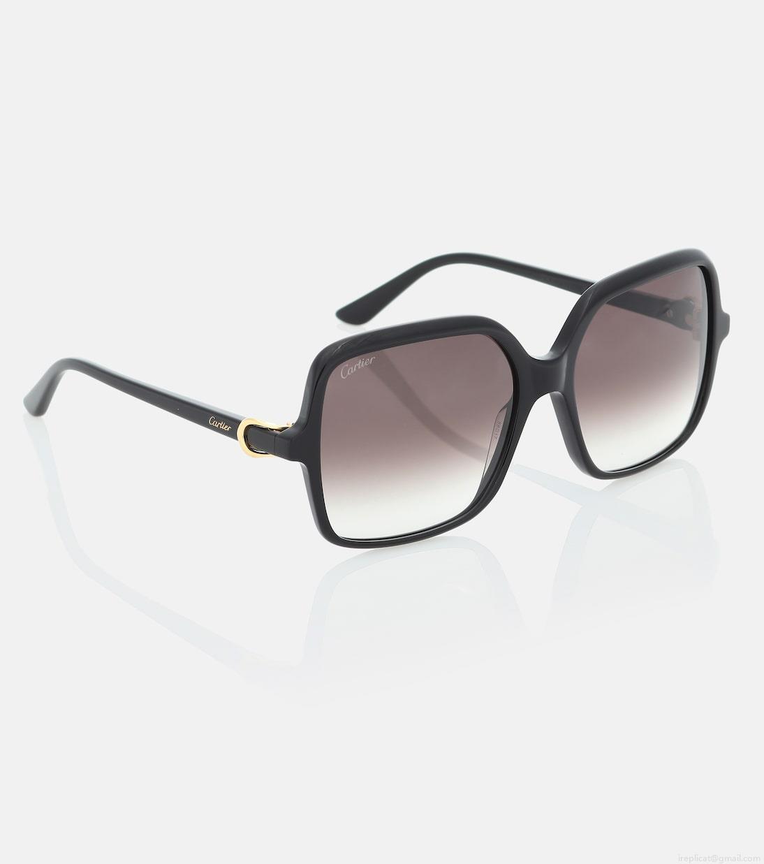 Cartier Eyewear CollectionSignature C de Cartier square sunglasses Cartier Eyewear CollectionSignature C de Cartier square sunglasses