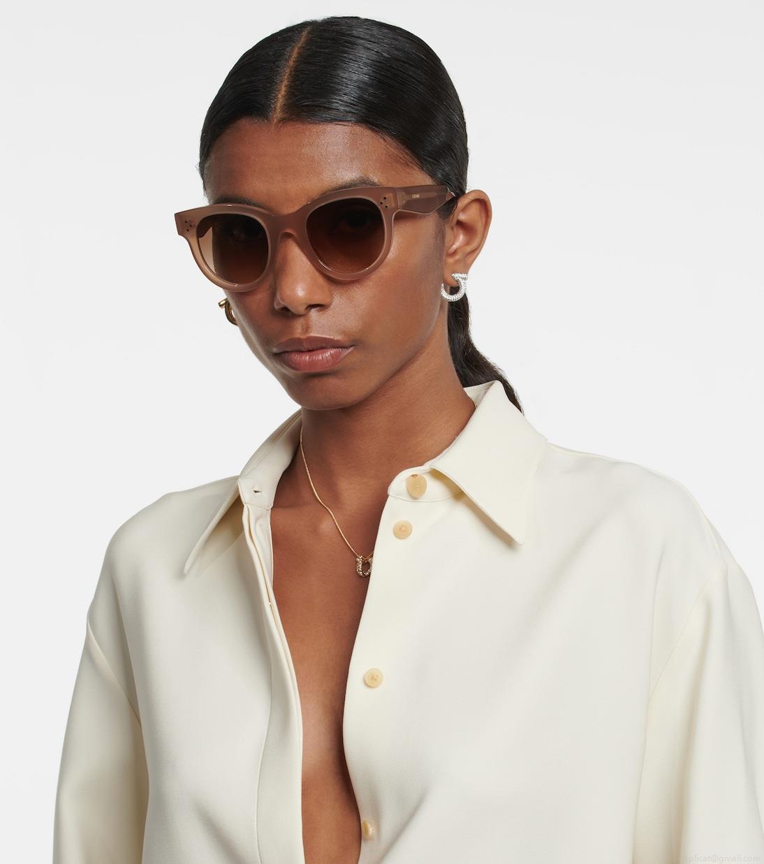 Celine EyewearD-frame acetate sunglasses Celine EyewearD-frame acetate sunglasses