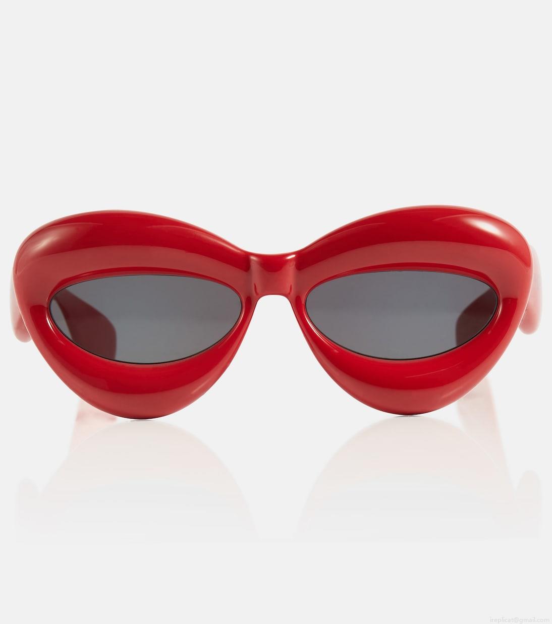 LoeweInflated cat-eye sunglasses LoeweInflated cat-eye sunglasses