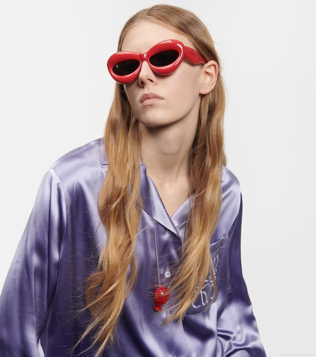 LoeweInflated cat-eye sunglasses LoeweInflated cat-eye sunglasses