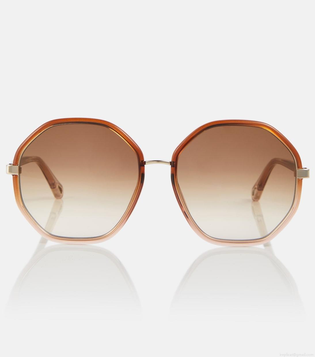 ChloéFranky oversized sunglasses