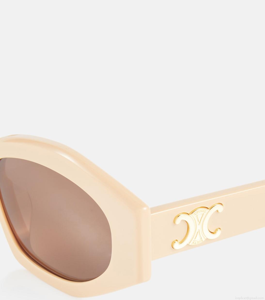 Celine EyewearTriomphe 08 cat-eye sunglasses Celine EyewearTriomphe 08 cat-eye sunglasses
