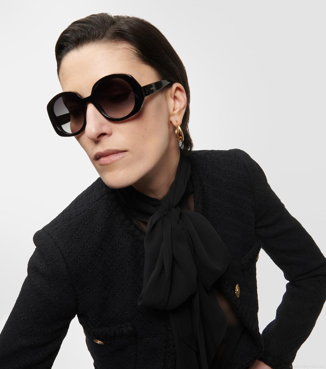 Celine EyewearBold oversized sunglasses Celine EyewearBold oversized sunglasses