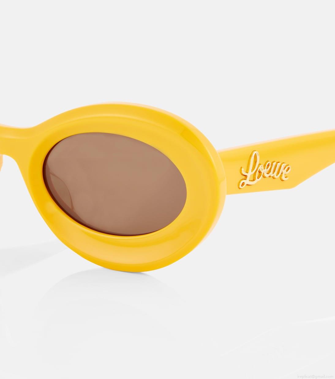 LoewePaula’s Ibiza Loop oval sunglasses LoewePaula’s Ibiza Loop oval sunglasses