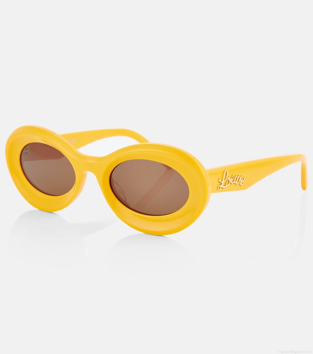 LoewePaula’s Ibiza Loop oval sunglasses LoewePaula’s Ibiza Loop oval sunglasses