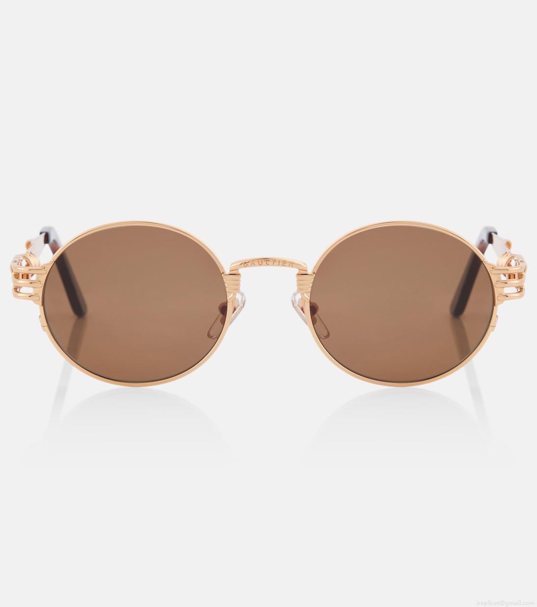 Jean Paul Gaultierx Karim Benzema 56-6106 round sunglasses Jean Paul Gaultierx Karim Benzema 56-6106 round sunglasses