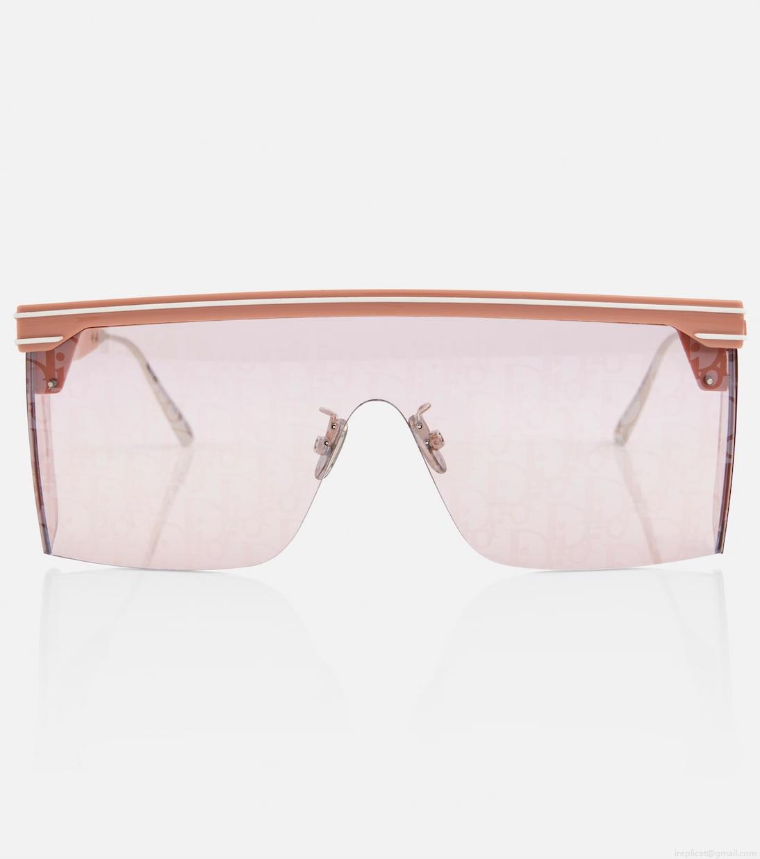Dior EyewearDiorClub M1U flat-brow sunglasses