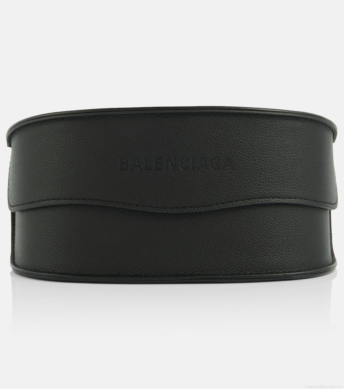 BalenciagaSide Xpander oval sunglasses