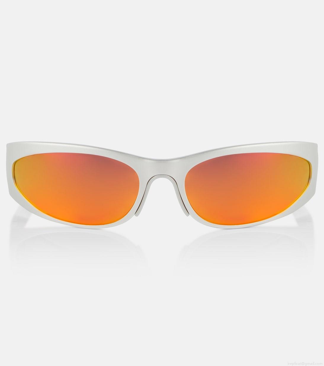 BalenciagaReverse Xpander oval sunglasses BalenciagaReverse Xpander oval sunglasses