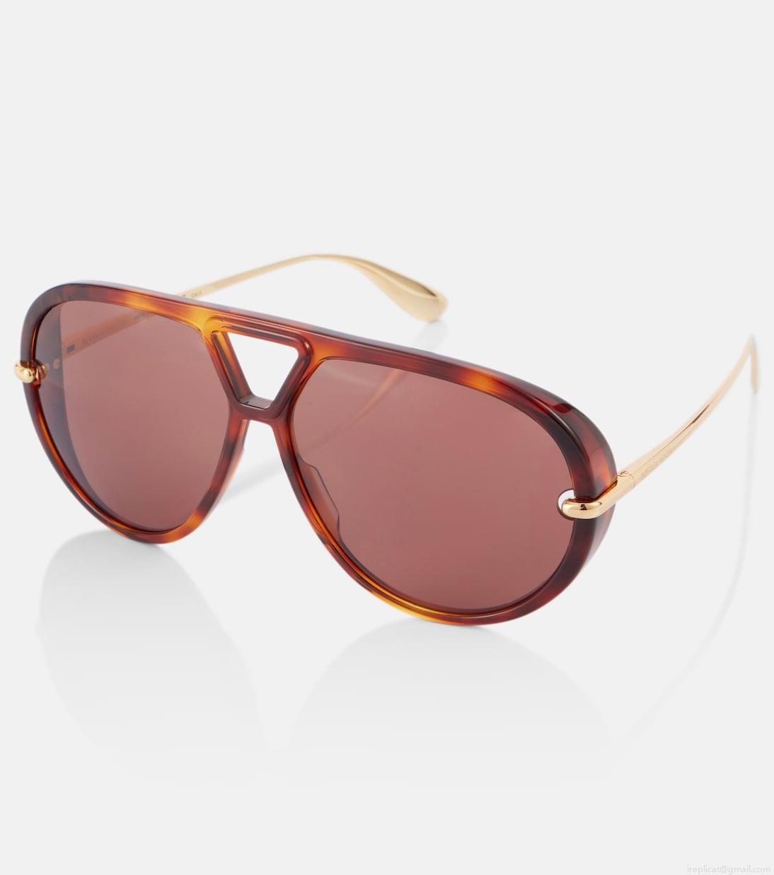 Bottega VenetaDrop aviator sunglasses Bottega VenetaDrop aviator sunglasses