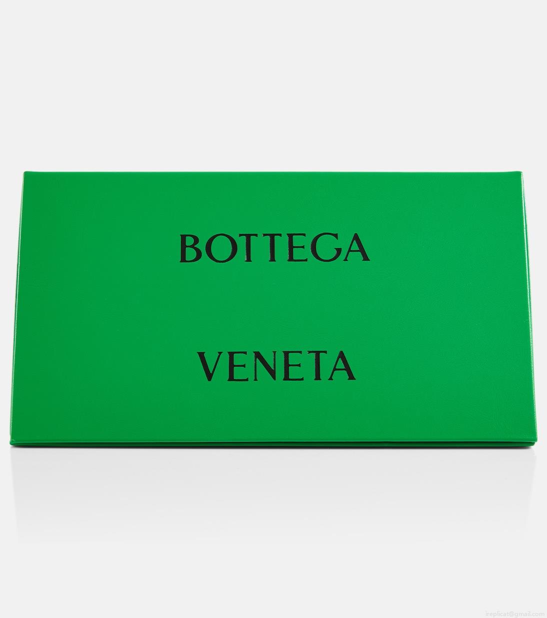 Bottega VenetaLight Ribbon shield sunglasses