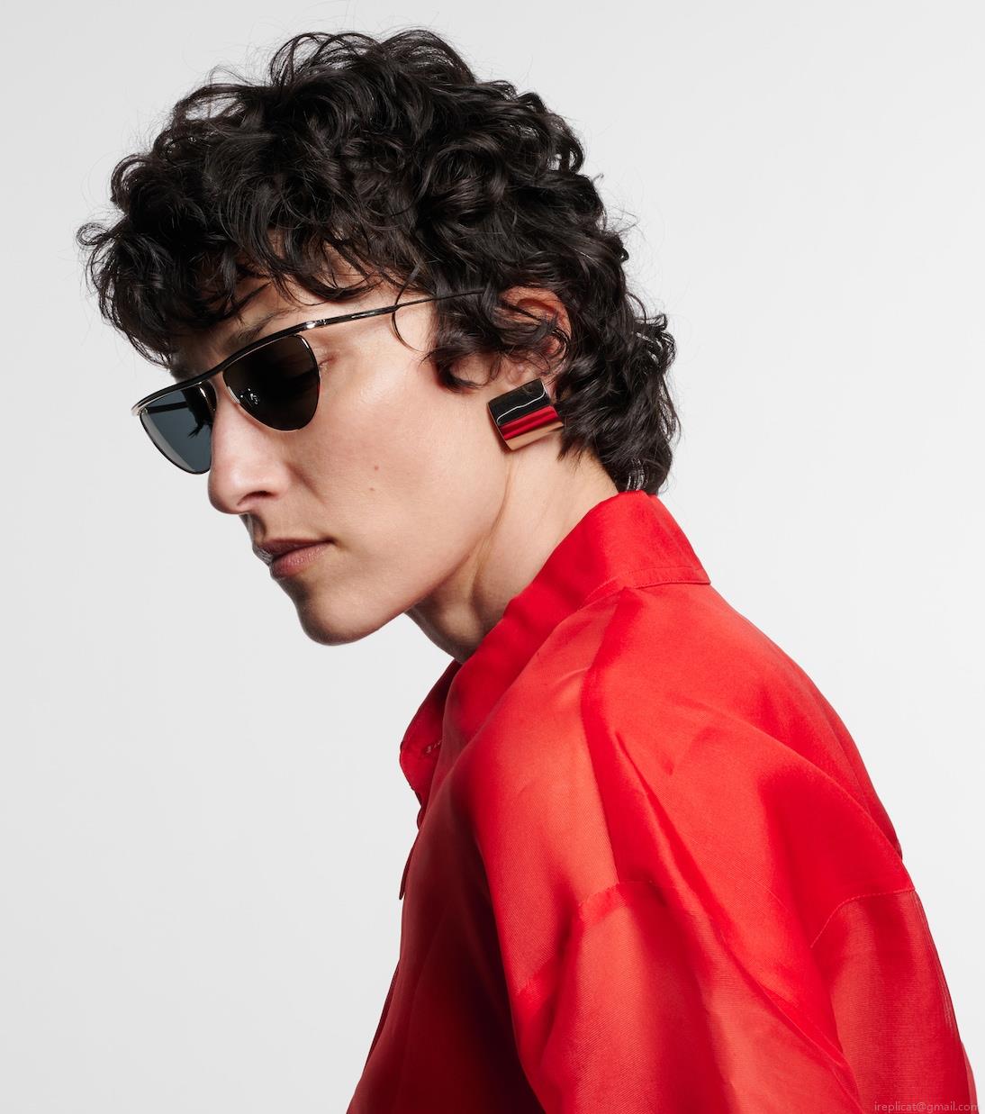 Khaitex Oliver Peoples flat-top sunglasses